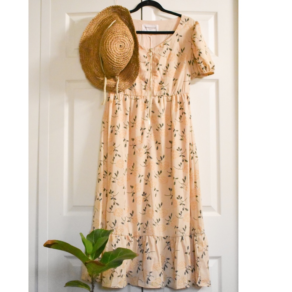 Roolee style Floral spring dress s/m